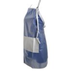 Fartuch fryzjerski niebieski