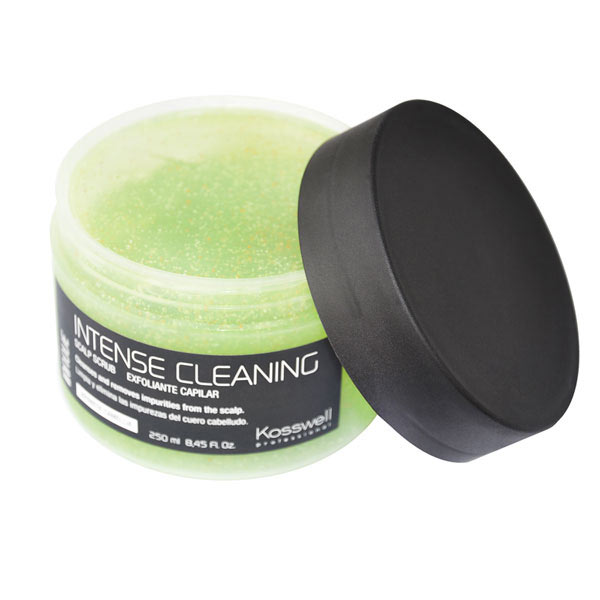 Kosswell Intense Cleaning Scalp Scrub 250ml, peeling do skóry głowy z olejem z kamelii japońskiej